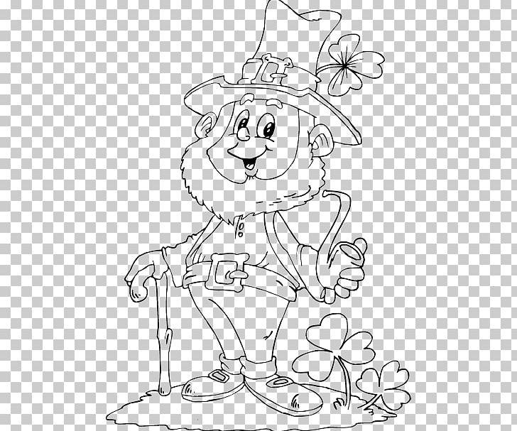 Colouring Pages Leprechaun Coloring Book Saint Patrick's Day Child PNG, Clipart,  Free PNG Download