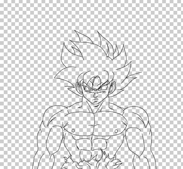 Goku Character White Aura Sketch PNG, Clipart, Arm, Artwork, Aura, Black, Black And White Free PNG Download