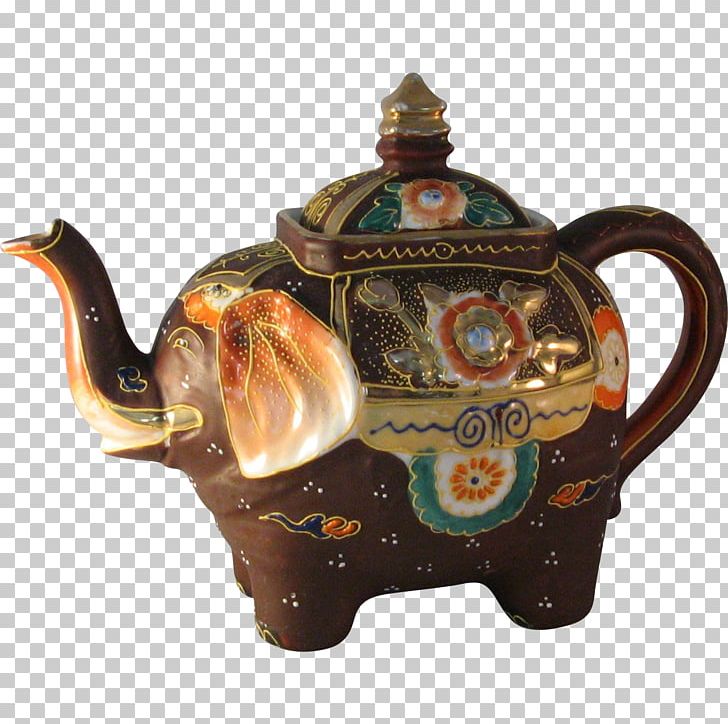 Teapot Kettle Elephant Ceramic PNG, Clipart, Antique, Ceramic, Color, Crock, Elephant Free PNG Download
