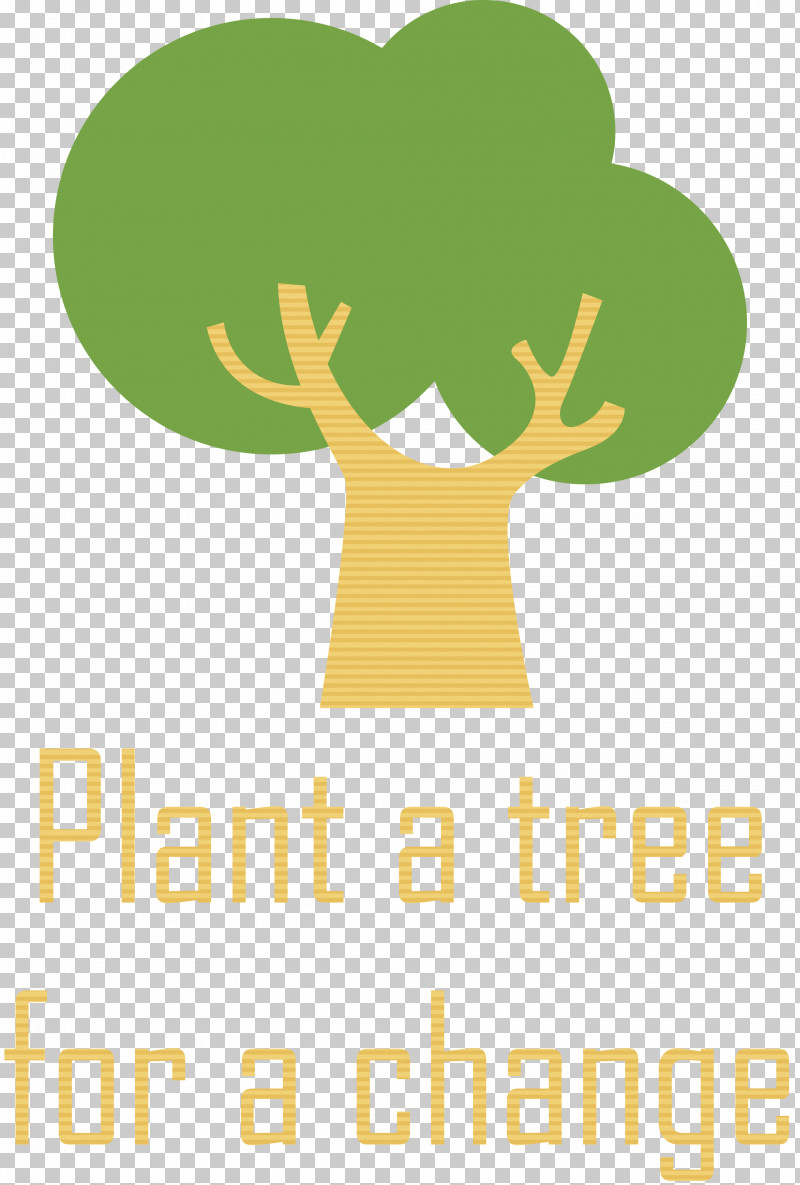 Plant A Tree For A Change Arbor Day PNG, Clipart, Antler, Arbor Day, Behavior, Green, Hm Free PNG Download