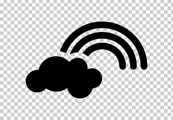 Computer Icons Rainbow PNG, Clipart, Black, Black And White, Circle, Clip Art, Cloud Free PNG Download