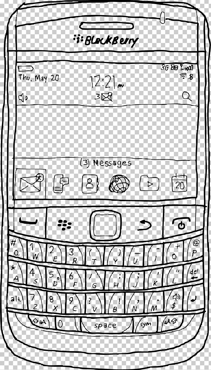 Feature Phone Mobile Phone Smartphone BlackBerry Telephone PNG, Clipart, Black And White, Blackberry, Button, Button Cell Phone, Cell Free PNG Download