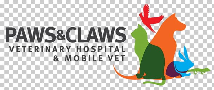 Logo Veterinarian Paws & Claws Veterinary Hospital & Mobile Vet PNG, Clipart, Area, Brand, Claw, Computer Wallpaper, Graphic Design Free PNG Download