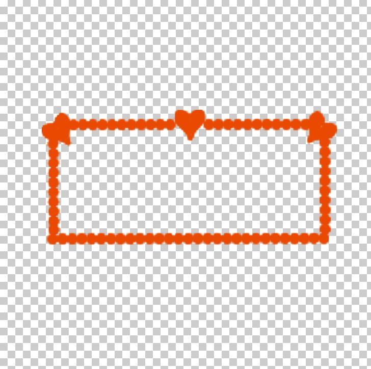 Sidewalk Chalk Orange PNG, Clipart, Adobe Illustrator, Area, Border Frame, Border Frames, Box Free PNG Download