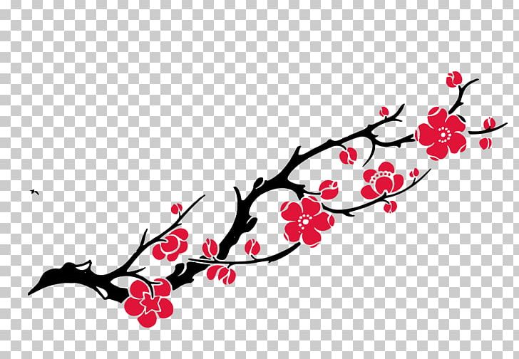 Plum Blossom Bamboo PNG, Clipart, Branch, Download, Euclidean Vector, Flora, Floral Design Free PNG Download
