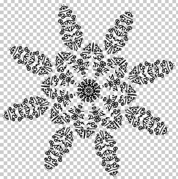 Drawing Black And White Art Snowflake PNG, Clipart, Area, Art, Black, Black And White, Circle Free PNG Download
