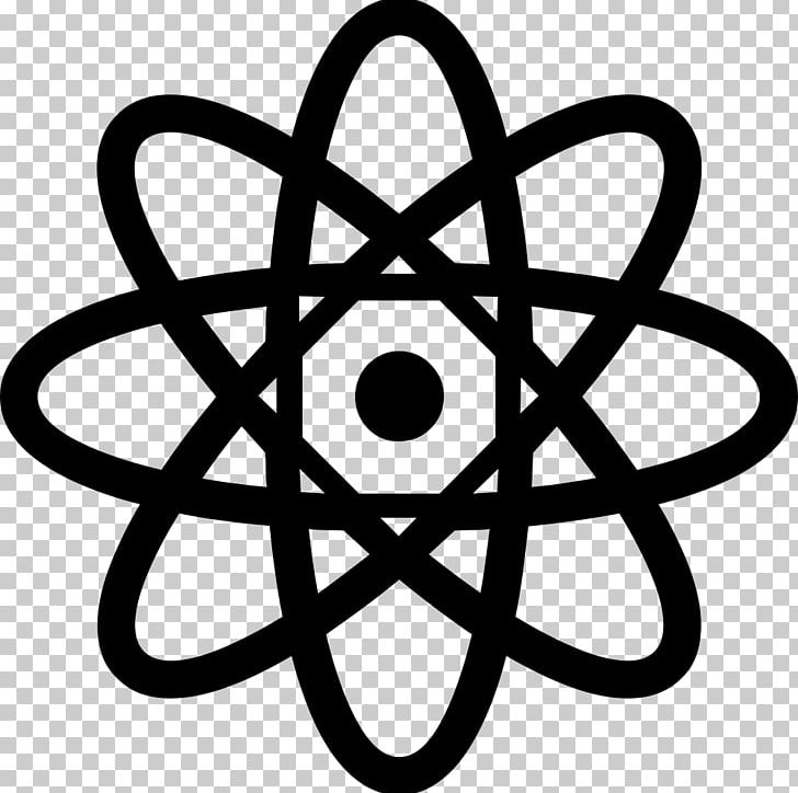 Science Scientist Atom Symbol PNG, Clipart, Atom, Aton, Black And White, Chemistry, Circle Free PNG Download