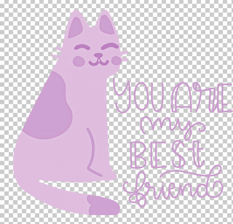 Best Friends You Are My Best Friends PNG, Clipart, Best Friends, Cartoon, Cat, Dog, Lavender Free PNG Download