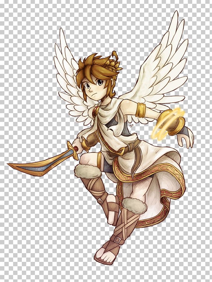Pit Angel Kid Icarus Anime, angel, child, cg Artwork png