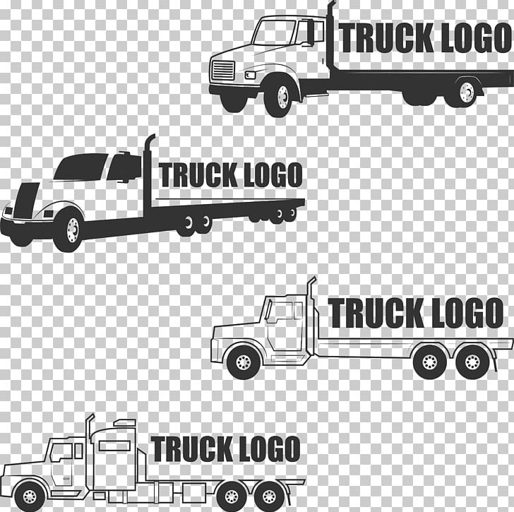 Logo Car Truck PNG, Clipart, Automotive Exterior, Black And White, Bra, Cargo, Compact Car Free PNG Download