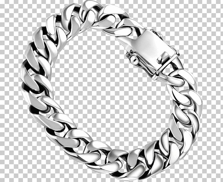 Chain Bracelet Silver Ring Jewellery PNG, Clipart, Bangle, Bijou, Black And White, Body Jewellery, Body Jewelry Free PNG Download