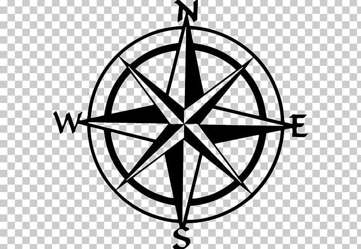 Compass Rose Drawing PNG, Clipart, Angle, Area, Art, Artwork, Black And White Free PNG Download