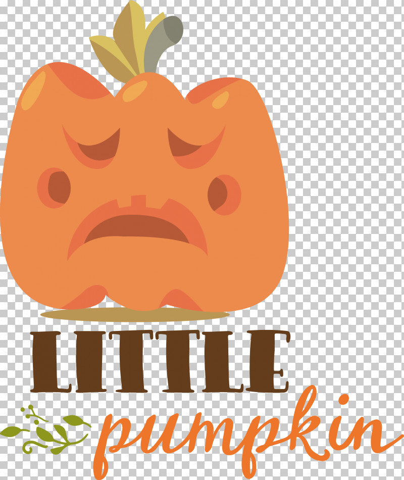 Little Pumpkin Thanksgiving Autumn PNG, Clipart, Autumn, Biology, Cartoon, Fruit, Happiness Free PNG Download