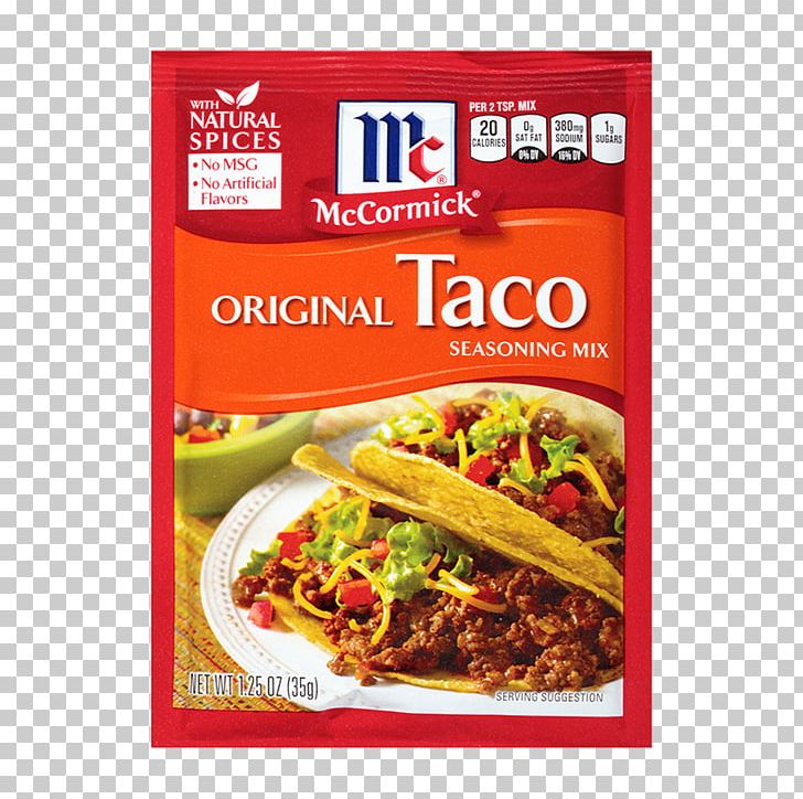 Taco Spice Mix McCormick & Company Seasoning Kroger PNG, Clipart, Condiment, Convenience Food, Cooking, Cuisine, Dish Free PNG Download