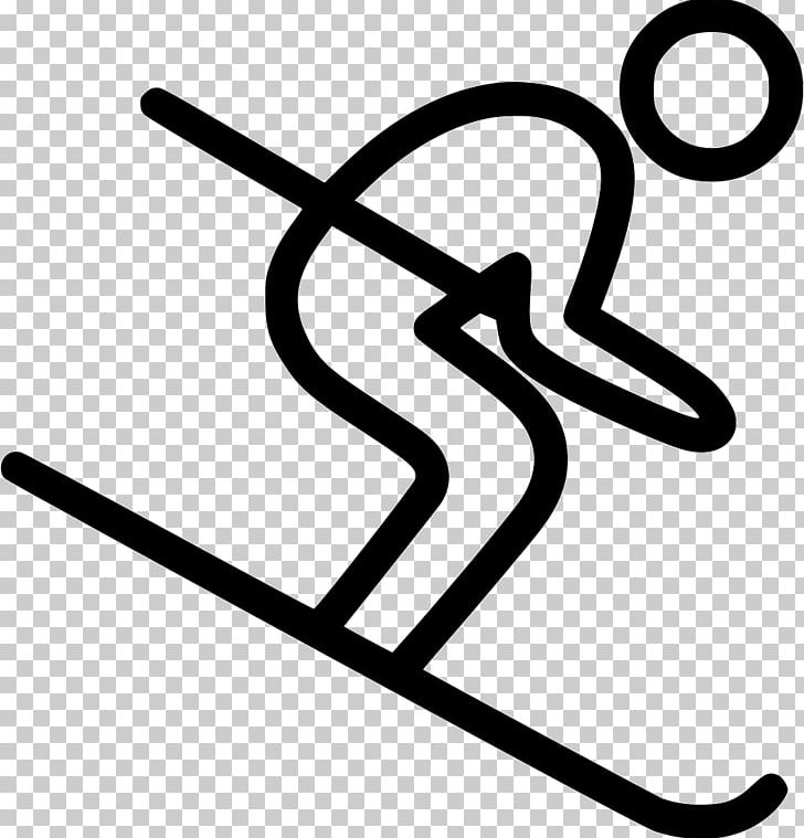 Alpine Skiing Winter Olympic Games Computer Icons Freeskiing PNG, Clipart, Alpine Skiing, Area, Artwork, Black And White, Computer Icons Free PNG Download