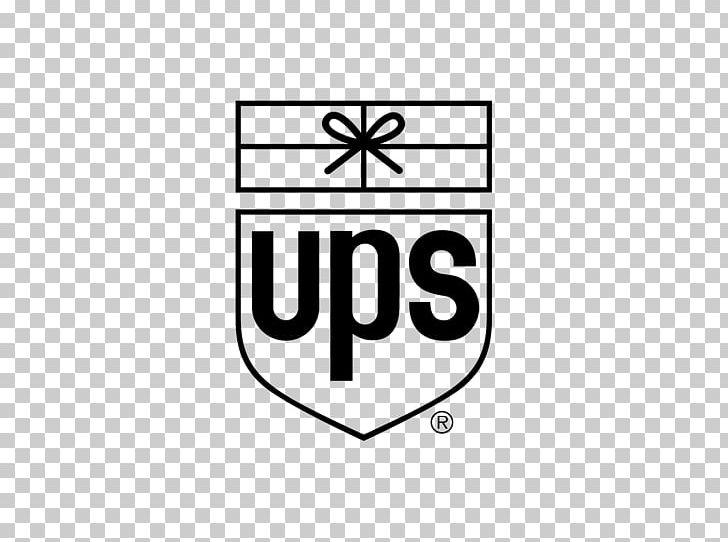 Logo United Parcel Service Corporate Identity Graphic Designer PNG, Clipart, Advertising, Angle, Area, Art, Black And White Free PNG Download