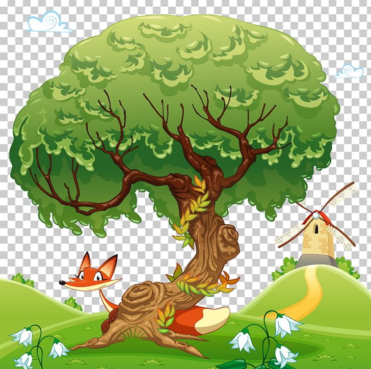 Tree Cartoon Illustration PNG, Clipart, Art, Branch, Ecos, Encapsulated Postscript, Family Tree Free PNG Download