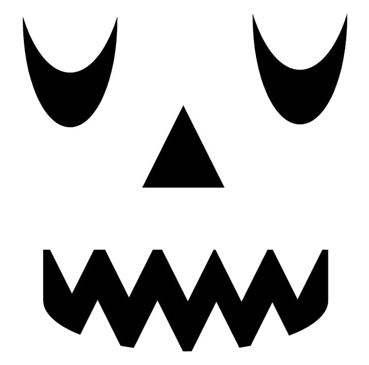 Pumpkin Jack-o-lantern Face PNG, Clipart, Angle, Area, Black, Black And White, Blog Free PNG Download