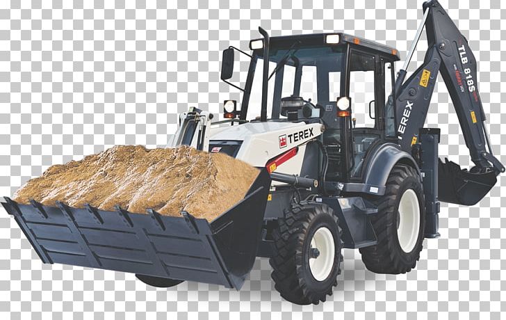 Tractor Machine Bulldozer Terex Backhoe Loader PNG, Clipart, Agricultural Machinery, Automotive Tire, Backhoe, Bulldozer, Construction Equipment Free PNG Download