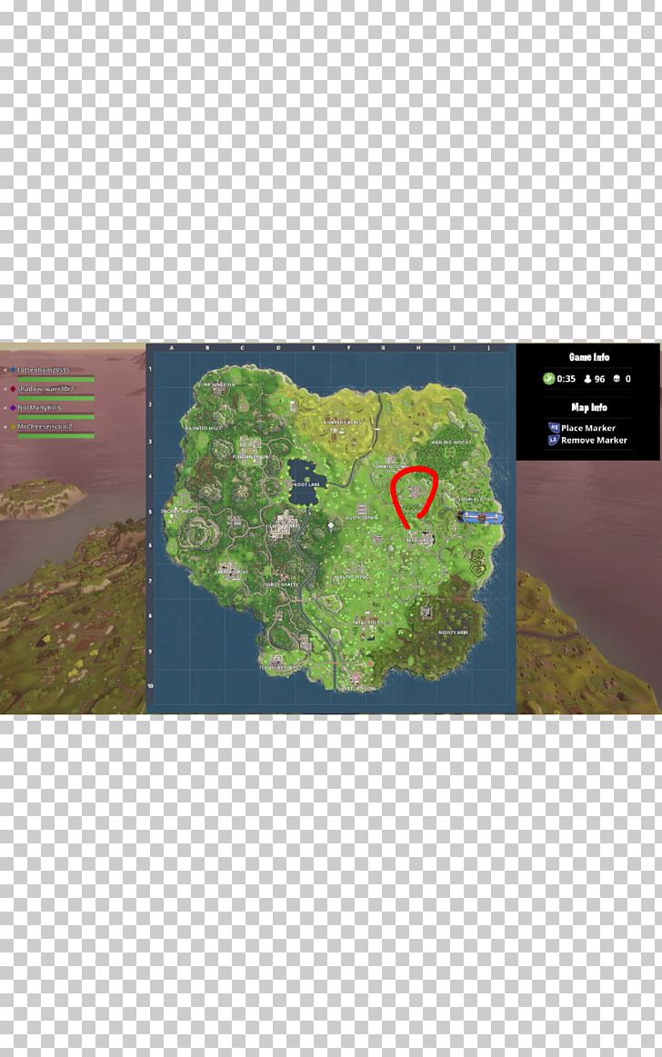 Fortnite Battle Royale PlayerUnknown's Battlegrounds Map Battle Royale Game PNG, Clipart,  Free PNG Download