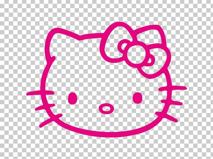 Hello Kitty Wall Decal Bumper Sticker PNG, Clipart, Adhesive, Area, Art, Bumper Sticker, Circle Free PNG Download