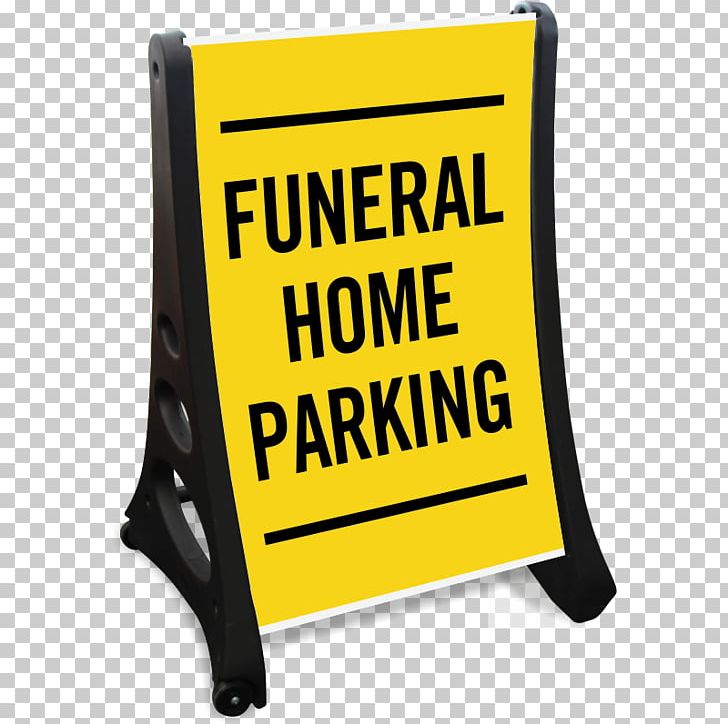 Signage Parking Sidewalk Brand PNG, Clipart, Banner, Brand, Funeral, Funeral Home, Line Free PNG Download