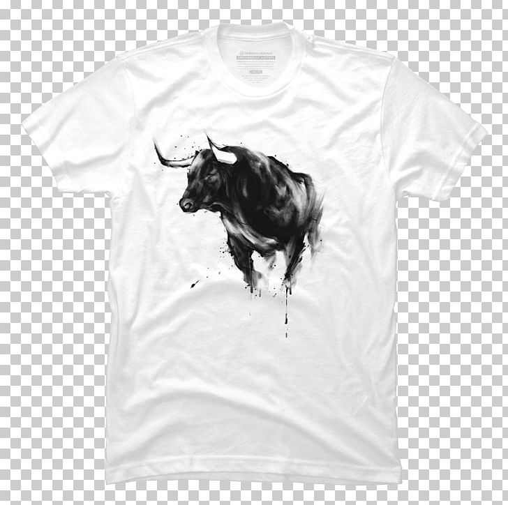 T-shirt Painting Art Bull PNG, Clipart, Active Shirt, Art, Artist, Black, Brand Free PNG Download
