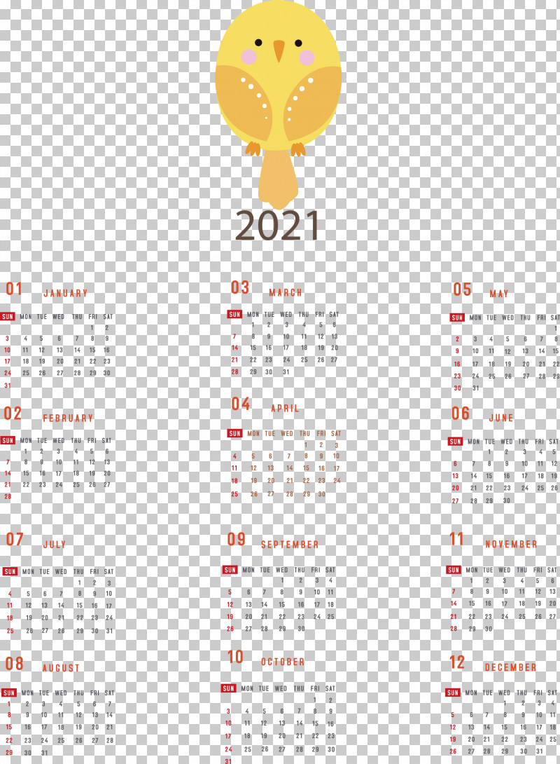 Printable 2021 Yearly Calendar 2021 Yearly Calendar PNG, Clipart, 2021 Yearly Calendar, Calendar System, Meter Free PNG Download