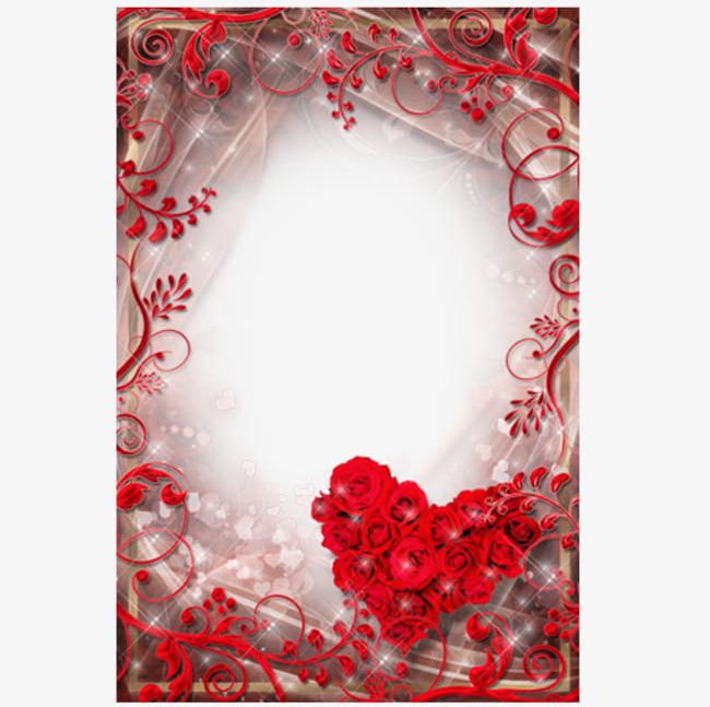 Romantic Valentine's Day Photo Frame PNG, Clipart, Border Frame, Cute, Cute Photo Frame, Day, Design Free PNG Download