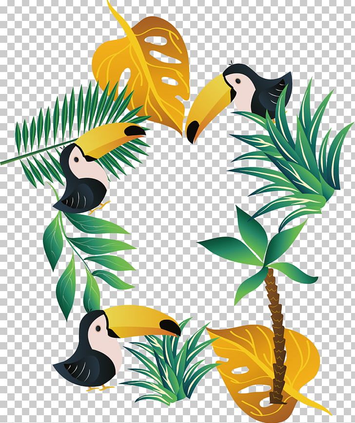 Plant Euclidean Conifers PNG, Clipart, Adobe Illustrator, Art, Artwork, Beak, Bird Free PNG Download