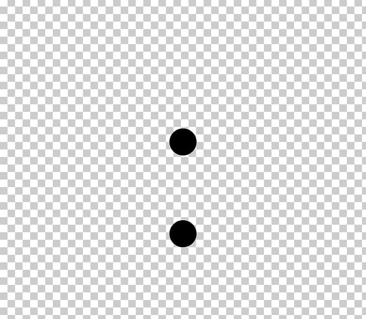 Semicolon Punctuation Full Stop Division PNG, Clipart, Area, Black, Black And White, Circle, Colon Free PNG Download