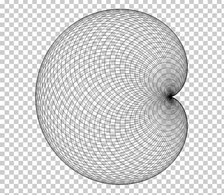 Cardioid Circle Mathematics Parabola Curve PNG, Clipart, Art, Black And White, Cardioid, Circle, Curve Free PNG Download