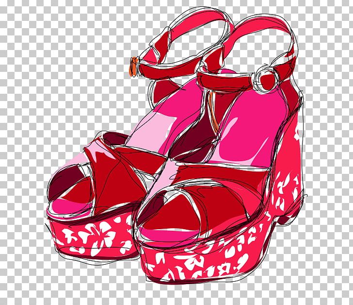 High-heeled Footwear Red Shoe PNG, Clipart, Accessories, Adobe Illustrator, Black White, Designer, Download Free PNG Download