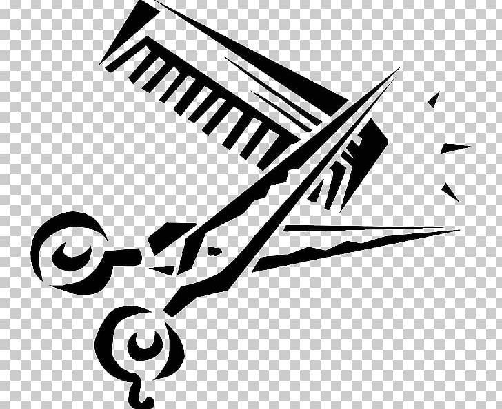 Hair-cutting Shears Comb Scissors PNG, Clipart, Angle, Barber, Black, Black And White, Brand Free PNG Download