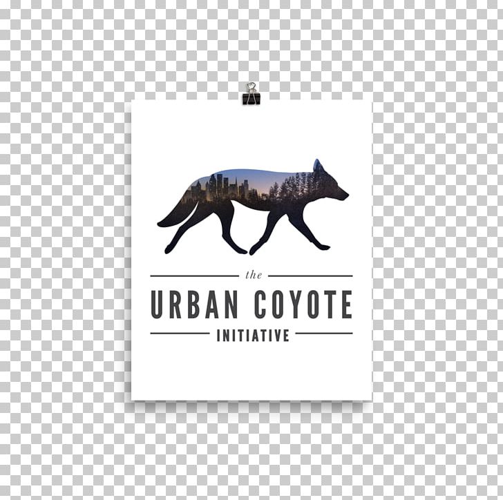 Urban Coyote Dog Cat Canidae PNG, Clipart, Brand, Canidae, Carnivoran, Cat, Coyote Free PNG Download