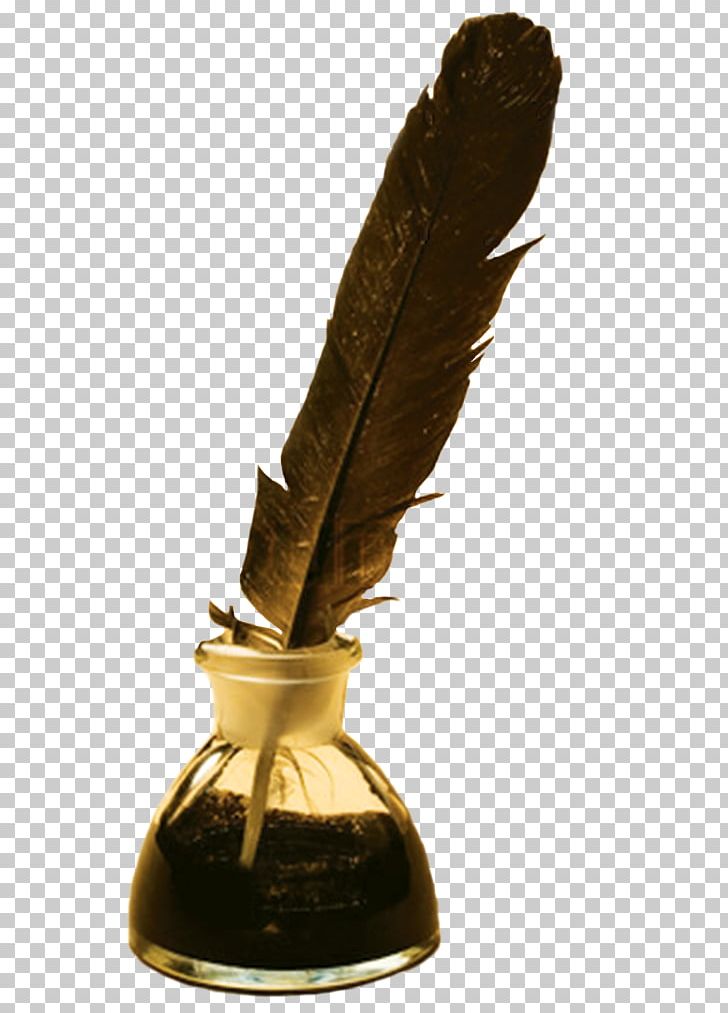 Paper Feather Quill Inkwell PNG, Clipart, Animals, Behance, Bottle, Color Scheme, Colours Free PNG Download