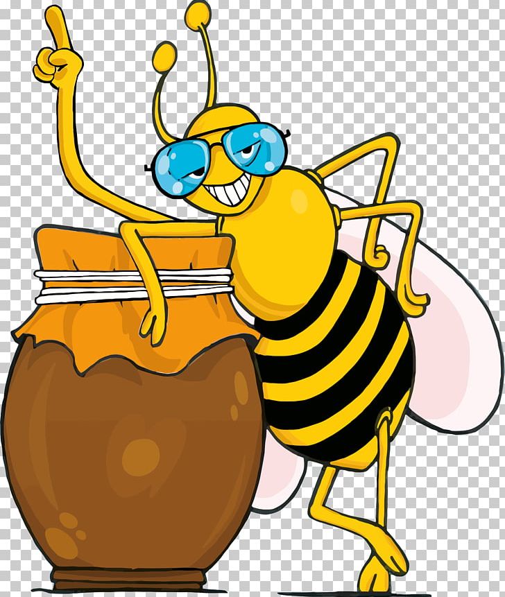 Honey Bee Open Portable Network Graphics PNG, Clipart, Artwork, Bee, Food, Gdj, Grin Free PNG Download