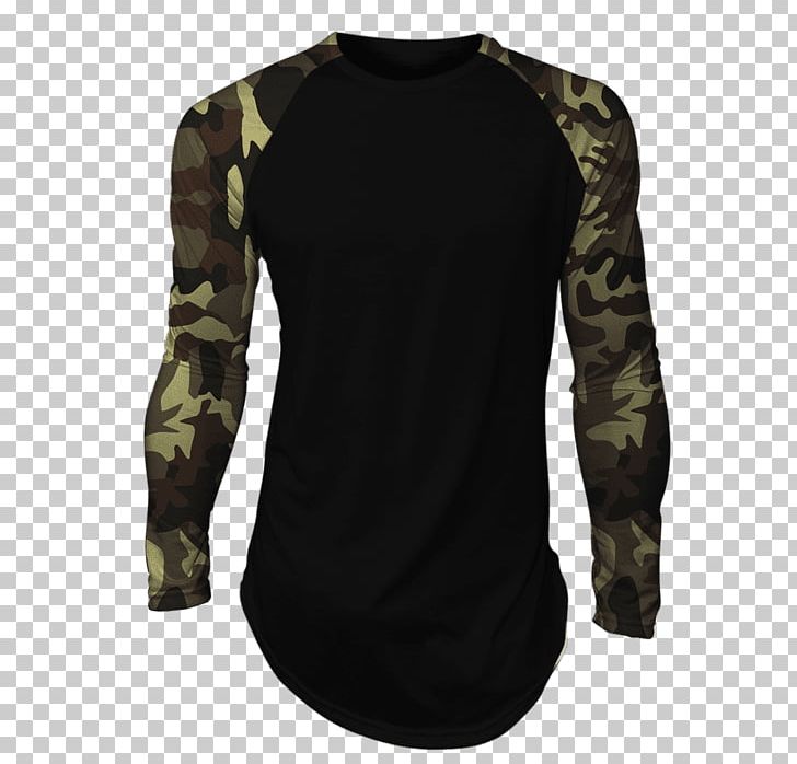 T-shirt Military Camouflage Raglan Sleeve Clothing PNG, Clipart, Black, Blouse, Body Combat, Camouflage, Clothing Free PNG Download