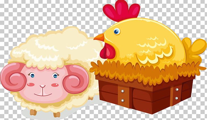 Chicken Sheep Poultry Farming PNG, Clipart, Animal, Animals, Cartoon, Chick, Chicken Free PNG Download