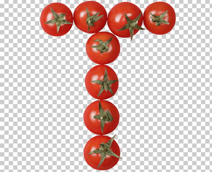 Plum Tomato Letter Food Vegetable PNG, Clipart, Alphabet, Bush Tomato, Christmas Ornament, Code, Creative Fruit Letters Free PNG Download