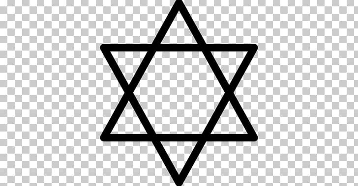 Star Of David Judaism Menorah PNG, Clipart, Angle, Area, Black And White, David, Icon Design Free PNG Download