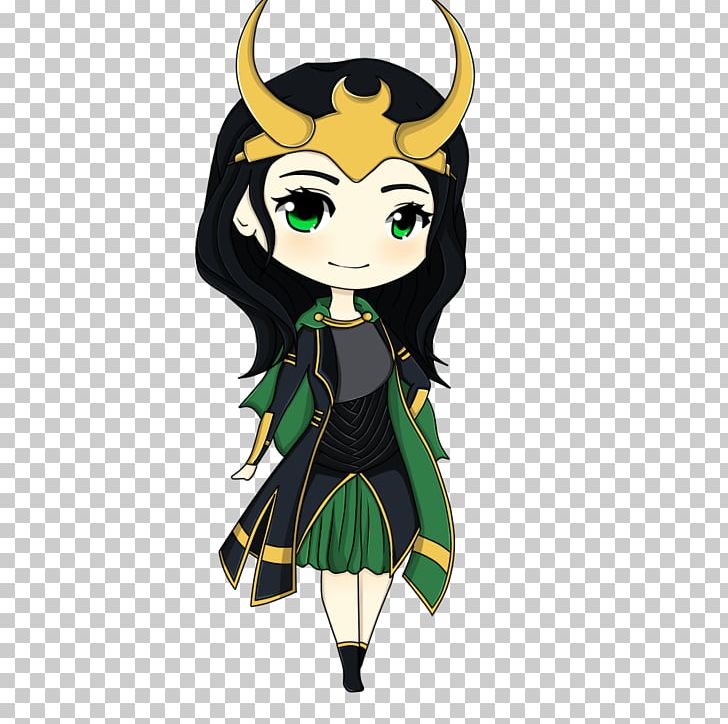 Loki Fan Art Woman Character PNG, Clipart, Anime, Art, Cartoon, Character, Chibi Free PNG Download