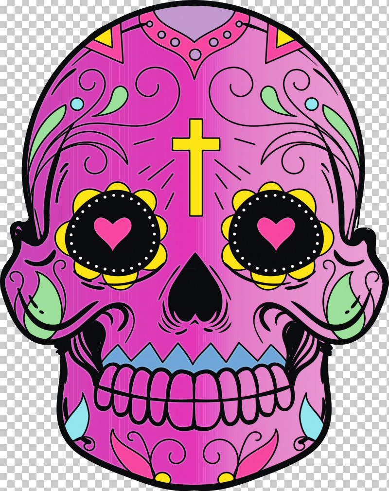 Pink M Pattern Meter PNG, Clipart, Calavera, Calaveras, Day Of The Dead, Meter, Paint Free PNG Download