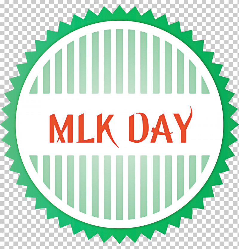 MLK Day Martin Luther King Jr. Day PNG, Clipart, Baking Cup, Circle, Green, Label, Line Free PNG Download