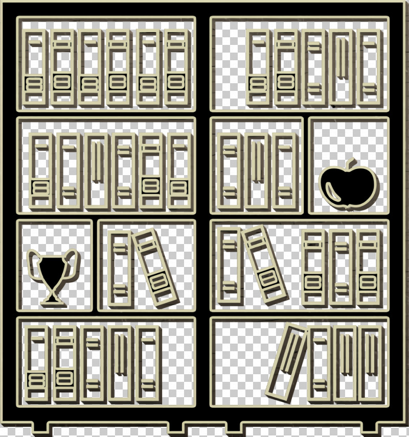 Education Icon Academic 2 Icon Library Full Of Books One Trophy And One Apple Icon PNG, Clipart, Academic 2 Icon, Black And White, Book Icon, Cartoon, Education Icon Free PNG Download