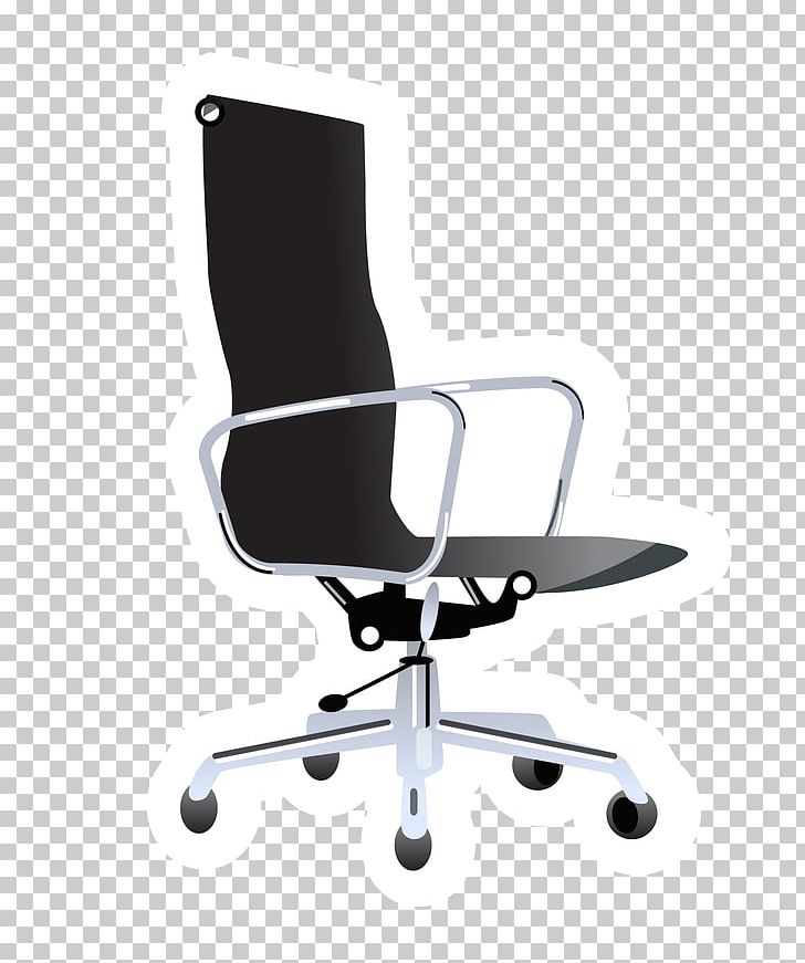 Office Chair Furniture PNG, Clipart, Adobe Illustrator, Angle, Armrest, Bla, Black Free PNG Download