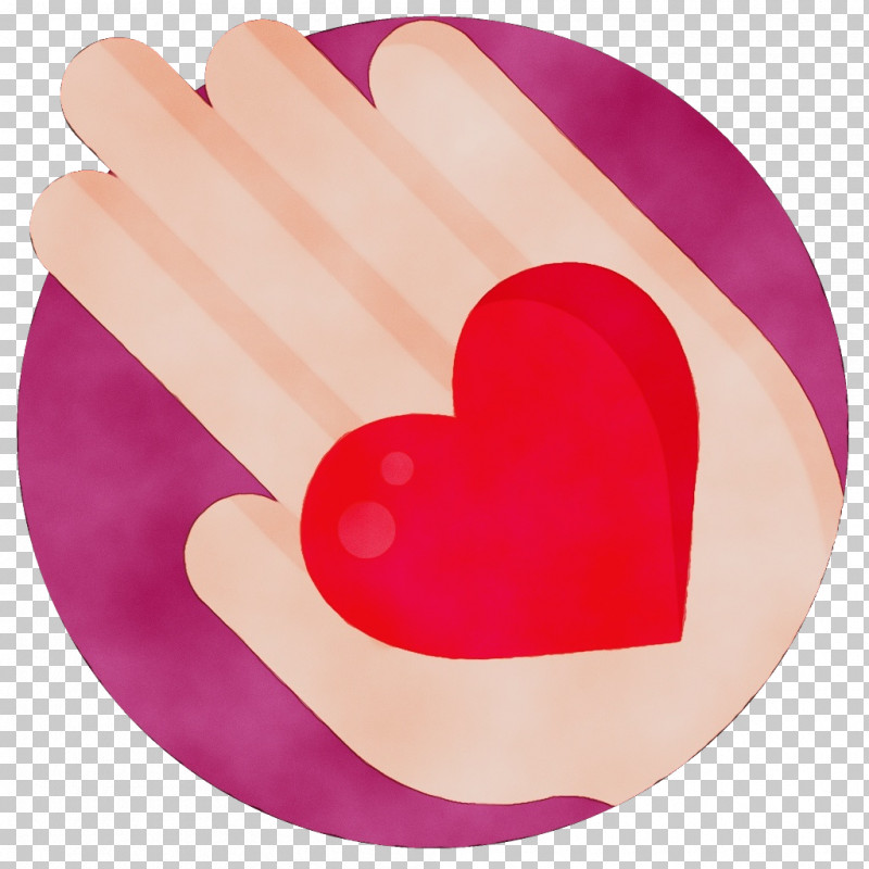 Pink Heart Red Hand Finger PNG, Clipart,  Free PNG Download