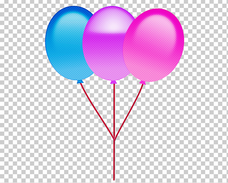 Balloon Pink Party Supply Violet Purple PNG, Clipart, Balloon, Heart, Line, Magenta, Party Supply Free PNG Download