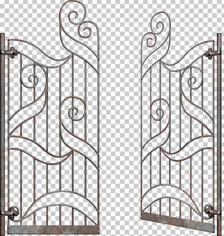 Iron PNG, Clipart, Angle, Black And White, Building, Door, Gate Free PNG Download