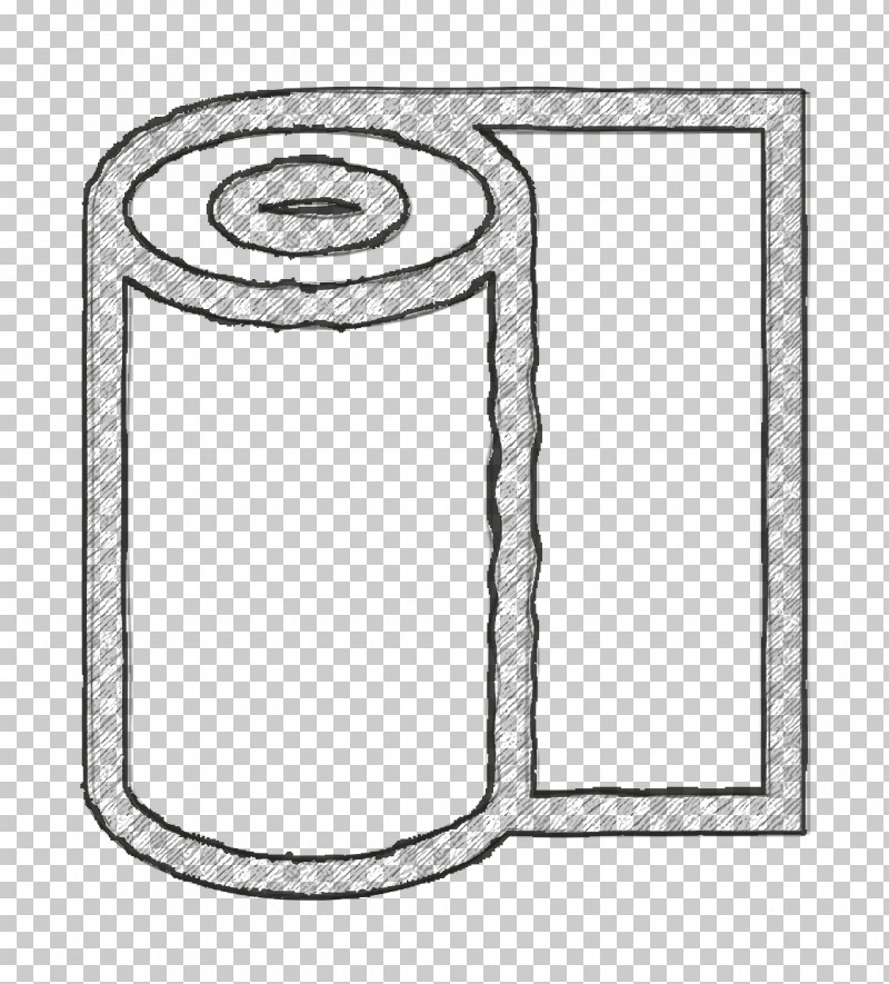 Roll Icon Paper Roll Icon Tools And Utensils Icon PNG, Clipart, Black, Door, Door Handle, Drawing, Geometry Free PNG Download